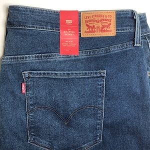 Levis 311 Shaping Skinny Jeans 24W short NWT